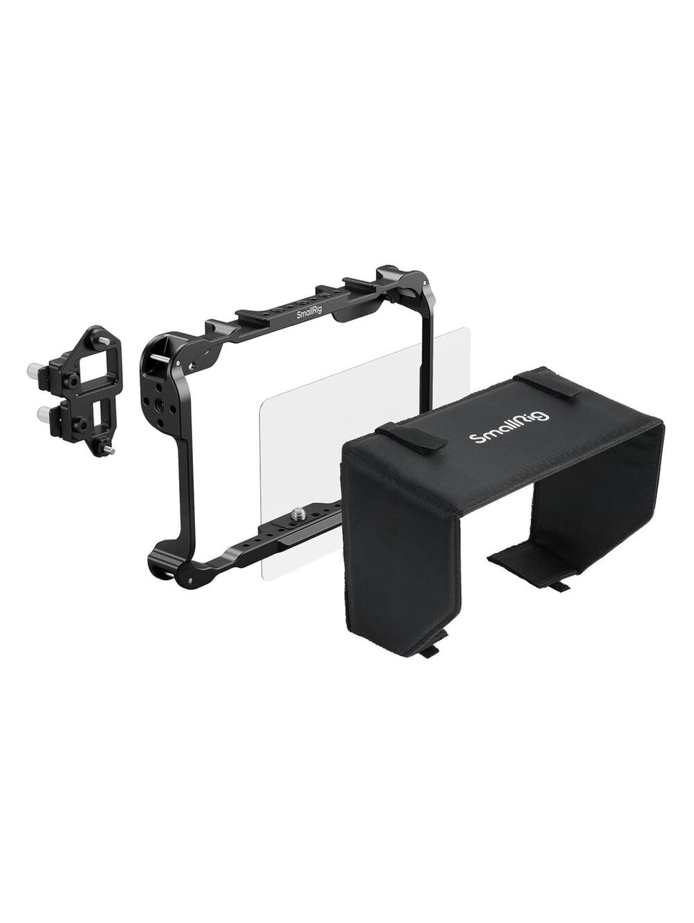 SmallRig Monitor Cage Kit for Atomos Shinobi II Sunhood Screen Protector 5030